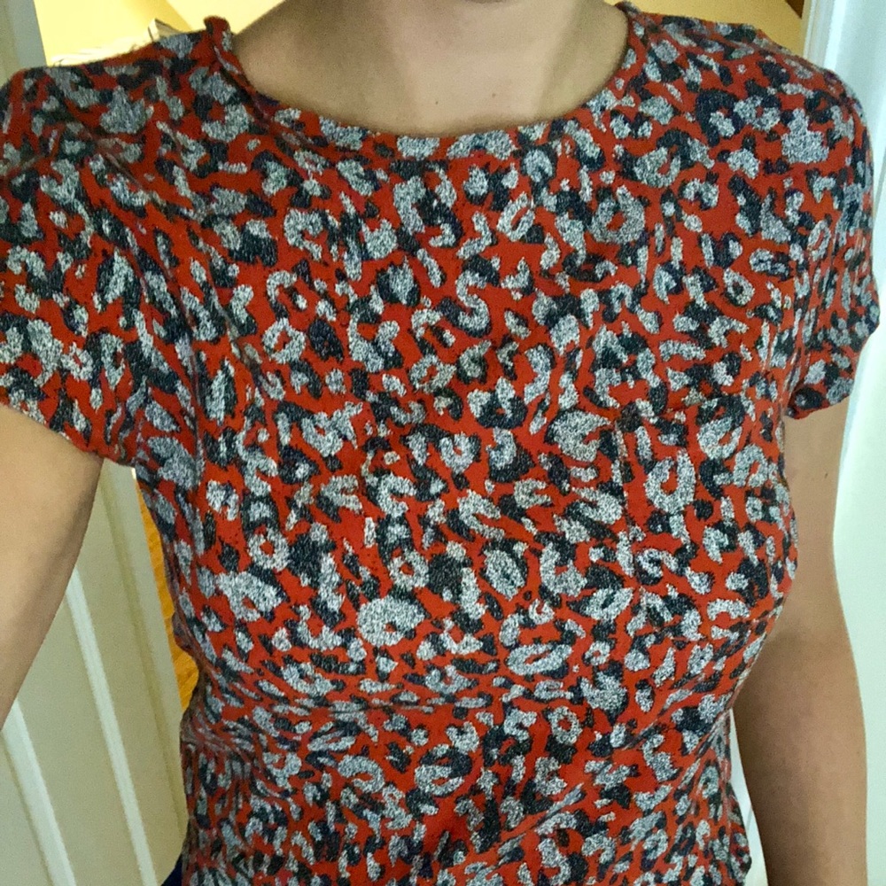 Funky blouse!